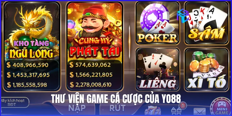Các sảnh cược giải trí được yêu thích nhất tại cổng game